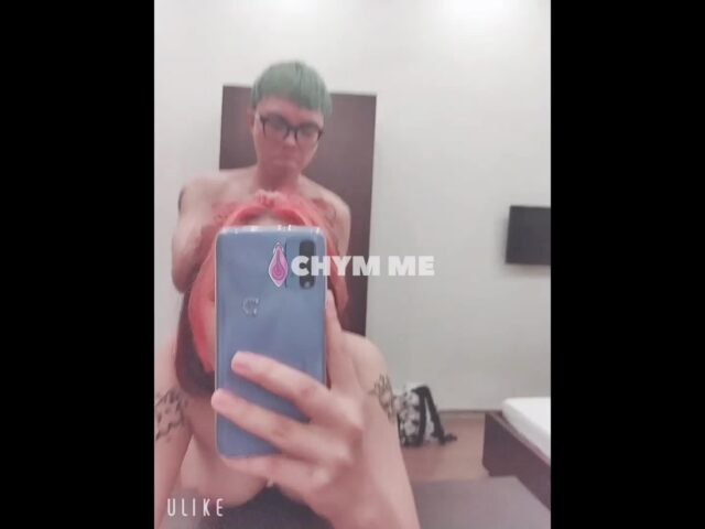 Hàng đẹp da ngăm vú to cưỡi ngựa anti-fan tầng hầm